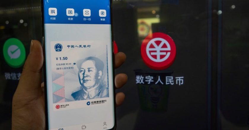 China intensifica uso do yuan digital e rivaliza com o dólar em transações internacionais