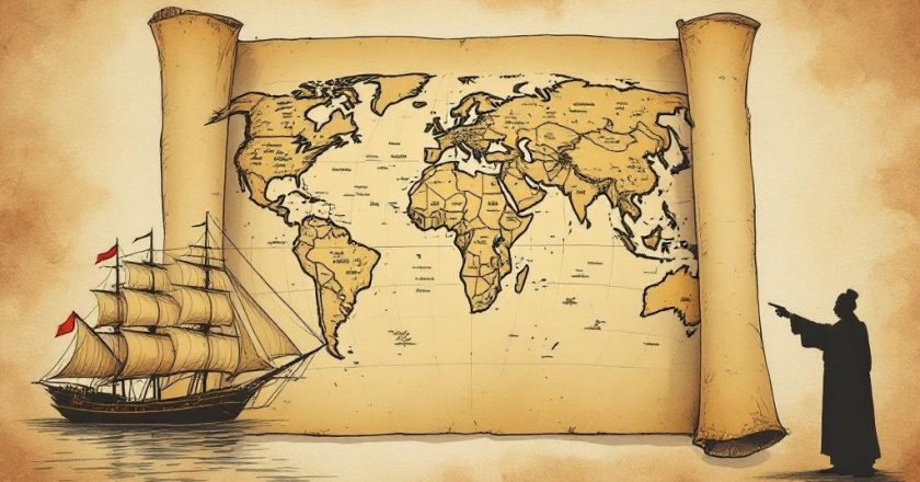 Estudo revela como mapa chinês de 1602 desafia a visão europeia sobre a “descoberta” do planeta