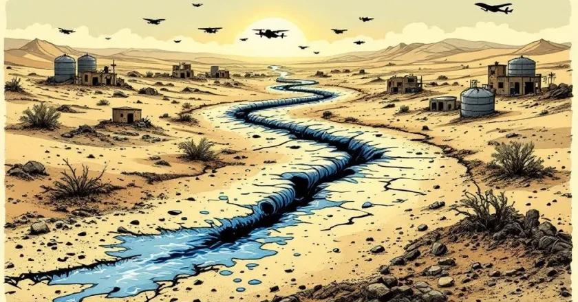 Israel transforma água em ferramenta bélica ao devastar sistema hídrico libanês