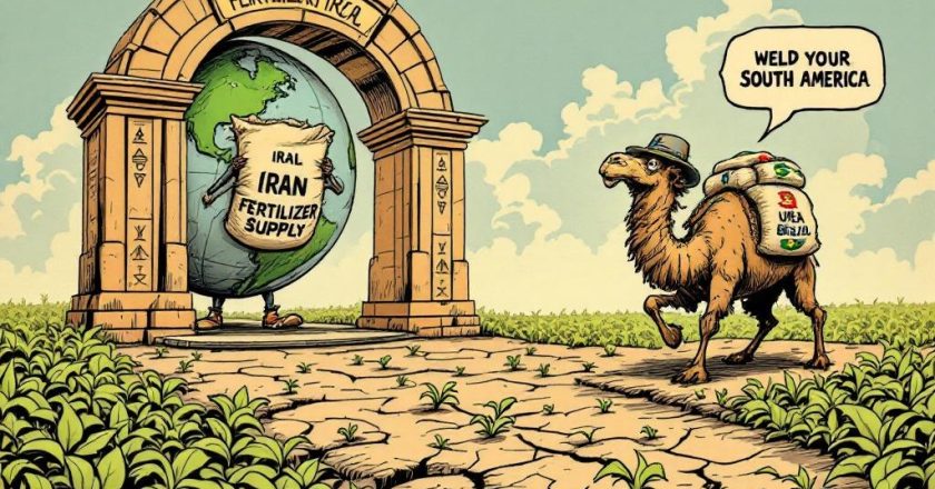 Irã assegura fornecimento de fertilizantes para o Brasil e garante sustentabilidade no setor agrícola.