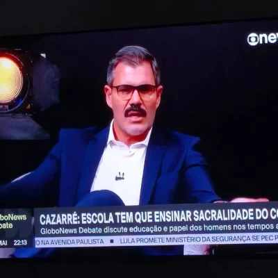 Cazarré dissemina desinformação na GloboNews sem receber intervenções da mediação