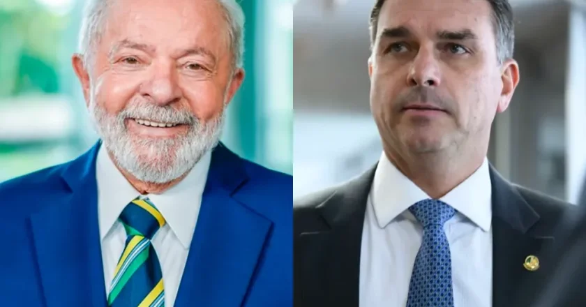 Lula lidera no primeiro turno com 39%, enquanto Flávio Bolsonaro e ele estão em empate técnico no segundo turno, revela Quaest.