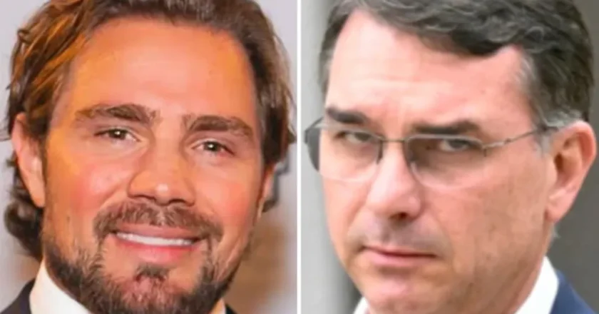 Flávio Bolsonaro teria acertado US$ 24 milhões com banqueiro Vorcaro para produzir filme sobre seu pai, revela Intercept