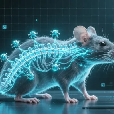 Microrrobôs biohíbridos recuperam mobilidade em ratos e peixes com lesões na medula espinhal