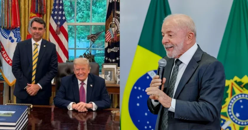 Flávio Bolsonaro propõe Pix em encontro com Washington, enquanto governo traça estratégias para proteger Brasil de aumento de tarifas
