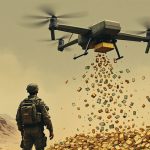 Drones da China realizam entregas de dinheiro e ouro em exercício militar inovador