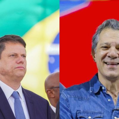Haddad e Tarcísio encerram debate em São Paulo com menções a Flávio Bolsonaro